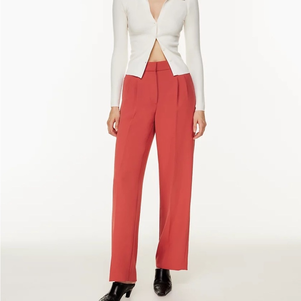 Aritzia Red Women's Trousers